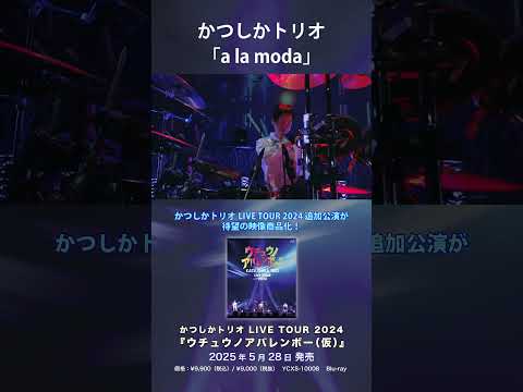 「a la moda」ダイジェスト動画 ／かつしかトリオ（Blu-ray「かつしかトリオ LIVE TOUR 2024『ウチュウノアバレンボー（仮）』」より）