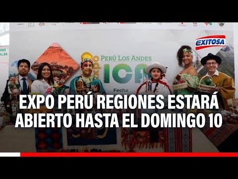 Expo Perú Regiones 2023 estará abierto al público hasta este domingo 10 de diciembre