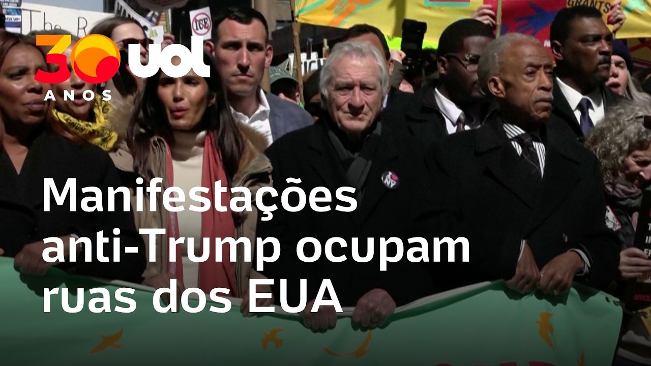 Manifestações anti Trump ocupam ruas dos EUA e ultrapassam fronteiras