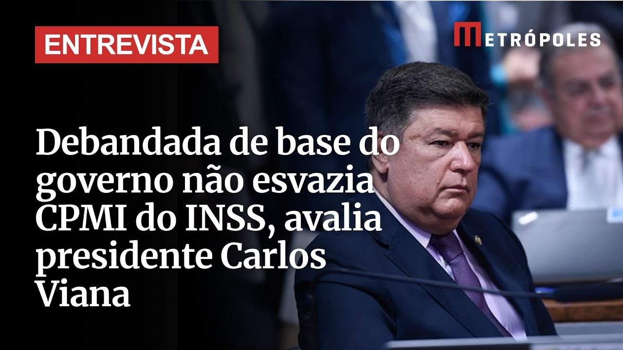 Debandada de base do governo não esvazia CPMI do INSS, avalia presidente Carlos Viana