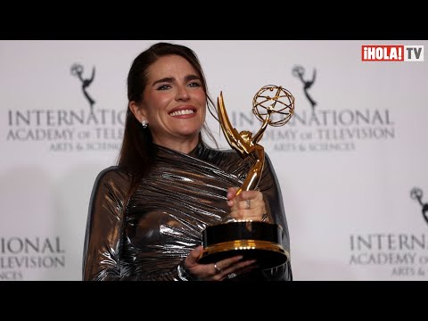 Los famosos latinos celebraron los premios Emmy Internacional del 2023 | ¡HOLA! TV
