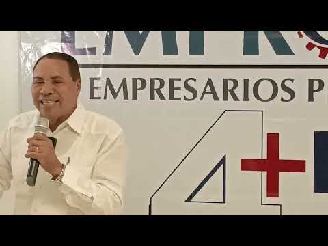 EMPROSAN Empresarios de San Juan anuncian apoyo a reelección de Abinader