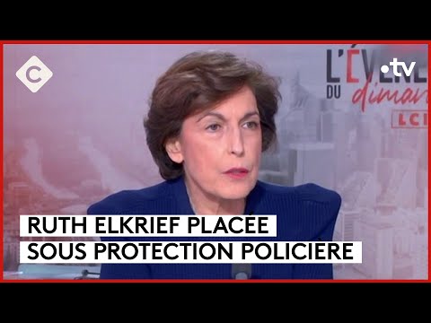 Ruth Elkrief attaquée par Jean-Luc Mélenchon sur X - La Story - C à Vous - 04/12/2023