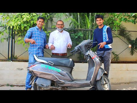 Petrol + Electric (2 in 1) Hybrid Scooter in India