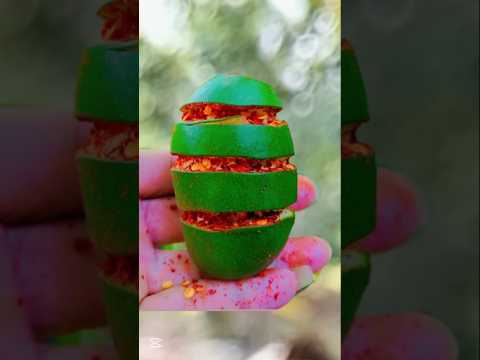 Mangoes and peppers 🤤🌶️#click #subscribe #to #get #new #videos