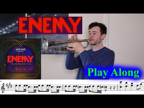Imagine Dragons x J.I.D - Enemy (Arcane League of Legends) - Trumpet Cover with Sheet Music!