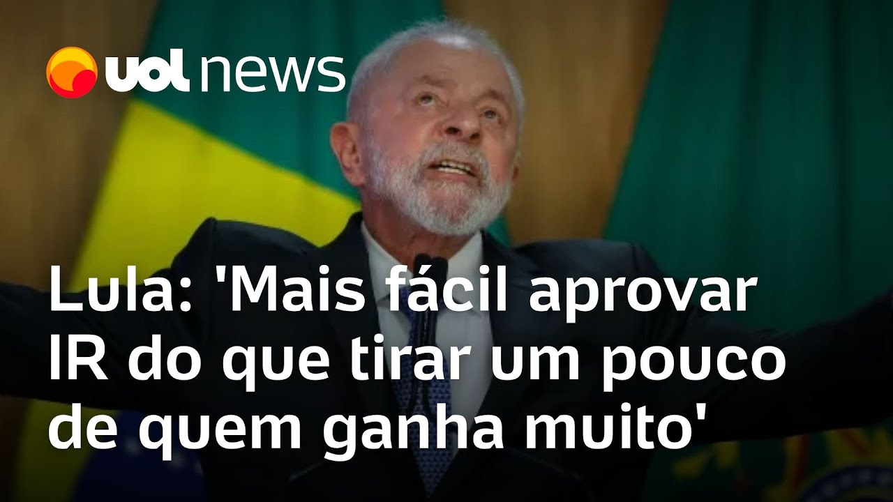 Lula se reúne com líderes do centrão e movimentos sociais em dia de votação do Imposto de Renda