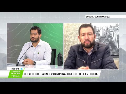 Entrevista con Juan Pablo López y Luis Felipe Hincapié - Teleantioquia Noticias