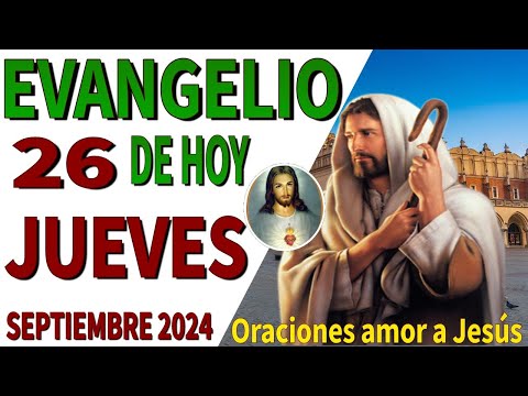 Evangelio de hoy Jueves 26 de Septiembre de 2024