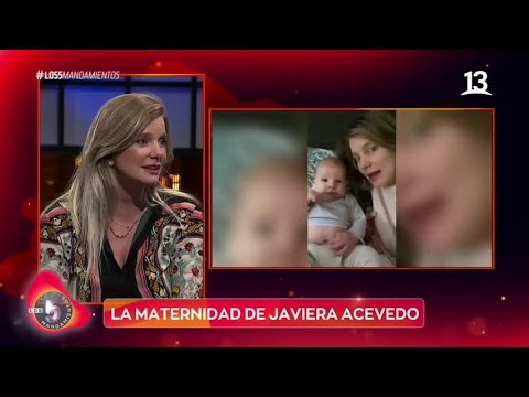 Javiera Acevedo revela el origen del nombre de su hijo