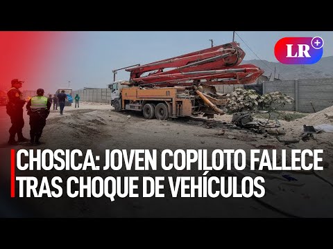 Chosica: joven COPILOTO FALLECE tras choque de VEHÍCULOS en la autopista Ramiro PRIALÉ | #LR