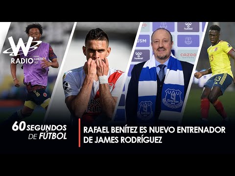 ¿Saldrá James Rafael Benítez fue presentado como técnico del Everton