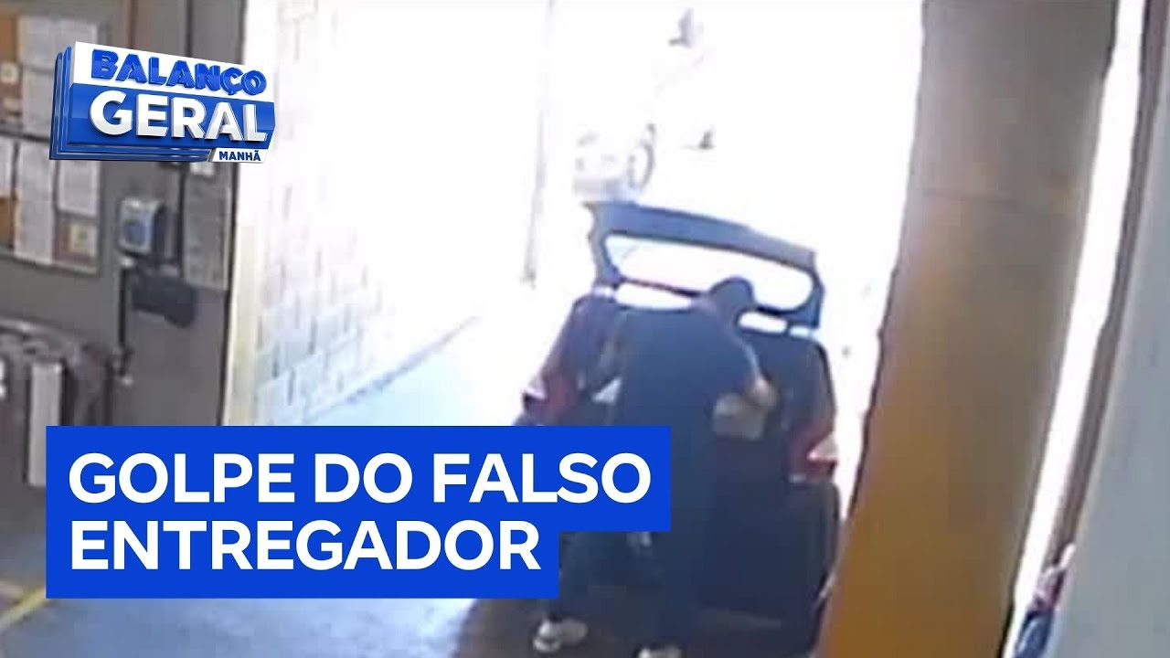 Homem se passa por entregador e furta carga avaliada em R$ 35 mil