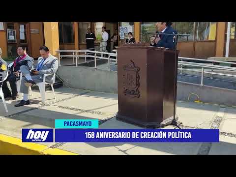 Provincia de Pacasmayo conmemoró 158 aniversario de creación política