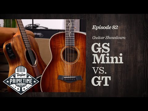 GS Mini vs. GT Guitar Showdown | Taylor Primetime Episode 82