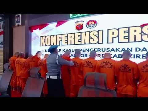 Pelaku Jarahan DPRD Kabupaten Cirebon Ditangkap