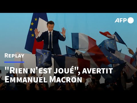 REPLAY - Macron appelle à fonder “un grand mouvement politique d'unité et d'action” | AFP