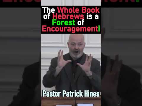 The Whole Book of Hebrews is a Forest of Encouragement! - Pastor Patrick Hines Sermon #shorts #Jesus