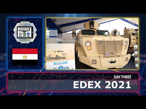 EDEX 2021 Day 3 news Egypt defense exhibition international expo covering air land and sea