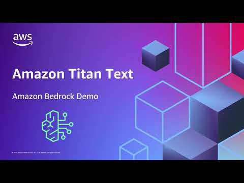 Amazon Titan Text Demo | Amazon Web Services
