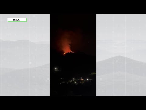 Tres grandes incendios en el Valle de Aburrá - Teleantioquia Noticias
