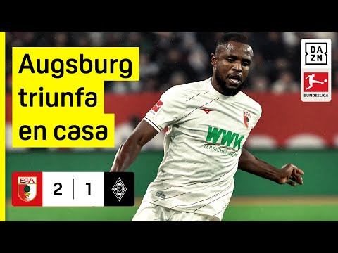 FC Augsburg vs Borussia Mönchengladbach (2-1) | Resumen y goles | Highlights Bundesliga