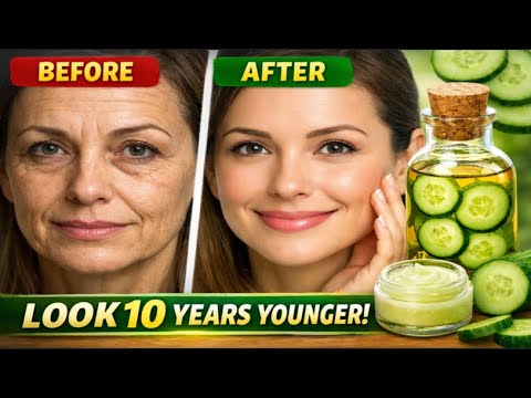 زيت وكريم الخيار للتجاعيد والهالات السوداء #مضاد_للشيخوخة #عناية_طبيعية_بالبشرة #كولاجين #شد الوجه