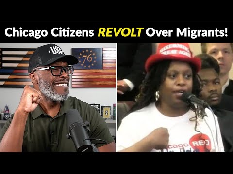 Black Chicago Citizens REVOLT Against The Mayor Over MIGRANT Money!