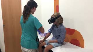 Gafas de realidad virtual en las urgencias pediátricas