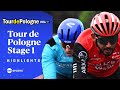 SPRINT VICTORY IN LEGNICA!   Men's 2025 Tour de Pologne Stage 1 Highlights  TNT Sports Cycling