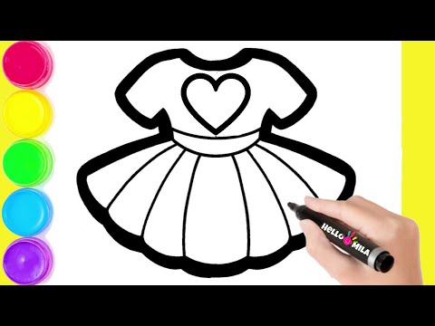 DrawingBeautifulDress|How