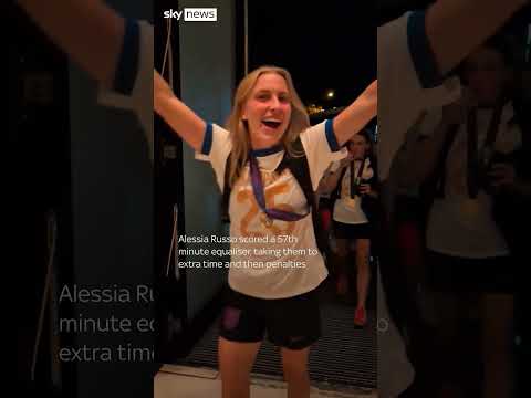 Lionesses celebrate Euros win