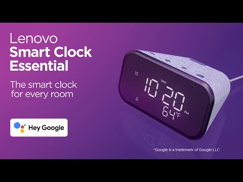 Lenovo Smart Clock Essential 360 – The smart clock for every room