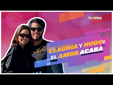 Se terminó el amor entre Claudia Martín y Hugo Catalán