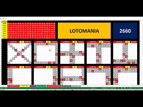 LOTOMANIA ACUMULADA 2.4 MILHOES CONCURSO 2660