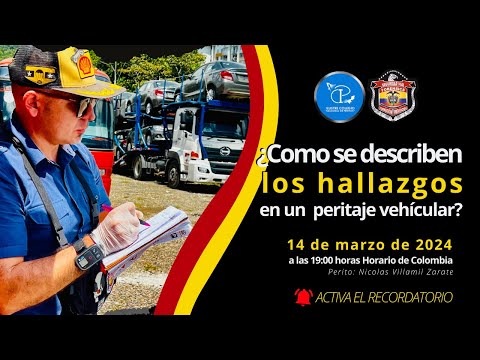 ?Domina Descripción de Hallazgos en Peritajes Vehiculares: Guía para  Peritos #peritocolombia