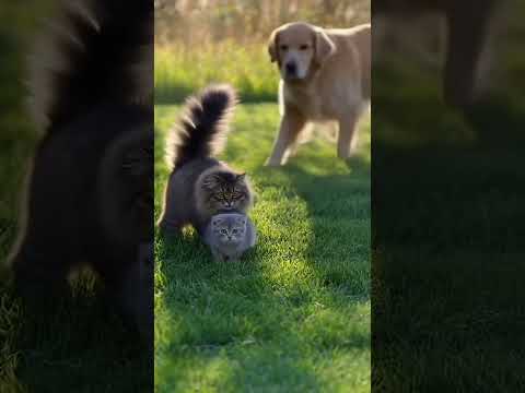 Cat Mom Thought Her Baby Was in Danger… But It’s Just TOO Funny😂🐾子猫がいじめられてる!? 猫ママの勘違いが可愛すぎる😂💞 #cute