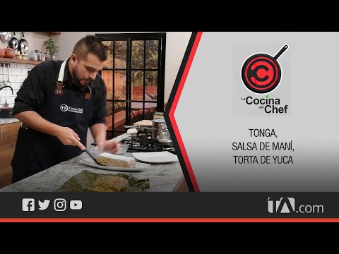 La Cocina del Chef: Tonga, salsa de maní y torta de yuca