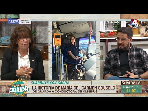 Vamo Arriba - María del Carmen Couselo, la primera conductora de ómnibus en Uruguay