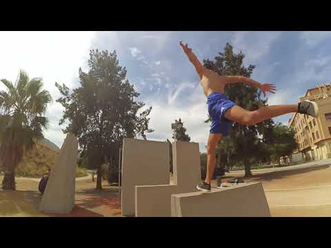 Training in MINI PARKOUR PARK | Parkour World