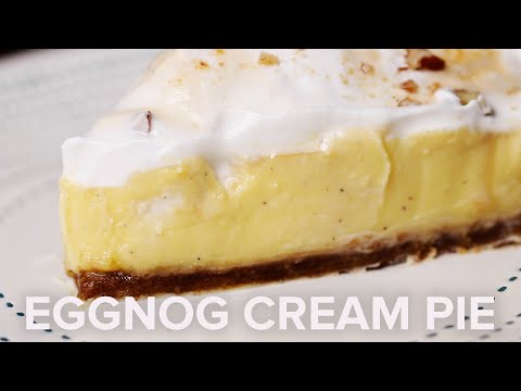 Eggnog Cream Pie #shorts