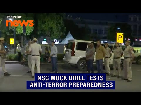 NSG conducts mock drill to test anti-terror preparedness ahead of Independence Day