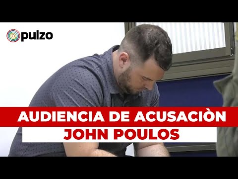 Audiencia de acusación contra John Poulos por caso de Valentina Trespalacios| Pulzo