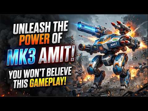 AMIT MK3🎮 INSANE Kill Streak 😱 War Robots Gameplay