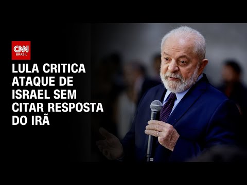 ​Lula critica ataques de Israel sem citar respostas do Irã | CNN PRIME TIME