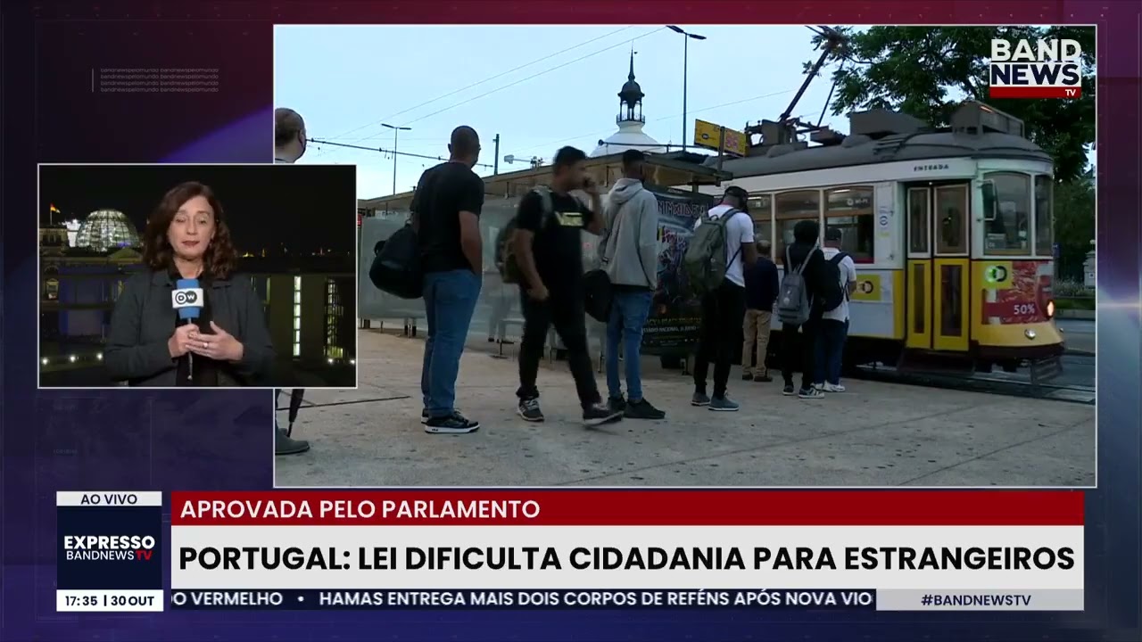 Portugal lei dificulta cidadania para estrangeiros | BandNews TV  TV Online Portugal lei dificulta cidadania para estrangeiros | BandNews TV
