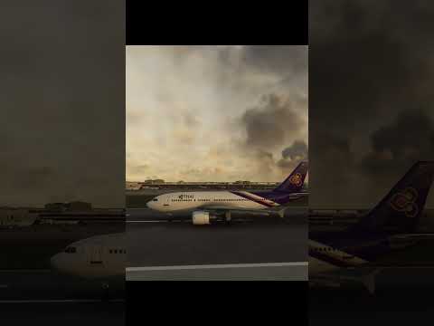 Spirit In The Sky - Airbus A310 Take Off #music #travel #aviation