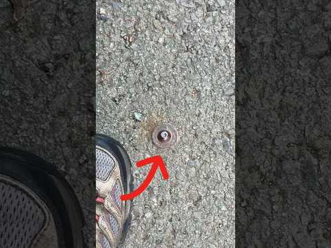 A pincushion pavement! #infrastructure #outdoors #hillside #urban #sidewalk