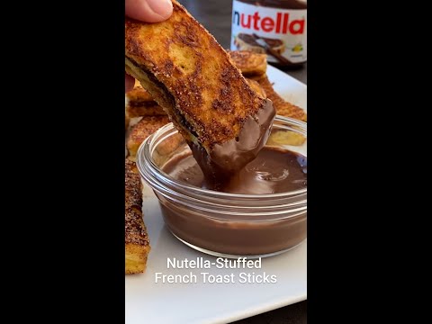 Nutella-Stuffed French Toast Sticks | Shorts