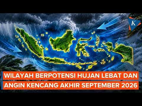 <strong>BMKG</strong> Ungkap Wilayah Berpotensi Hujan Lebat Akhir September, Ini Daftar Wilayahnya